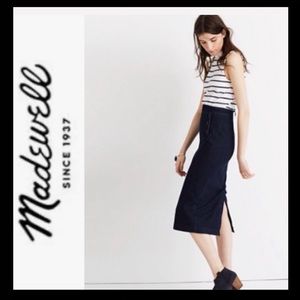 MADEWELL Denim Pencil Skirt